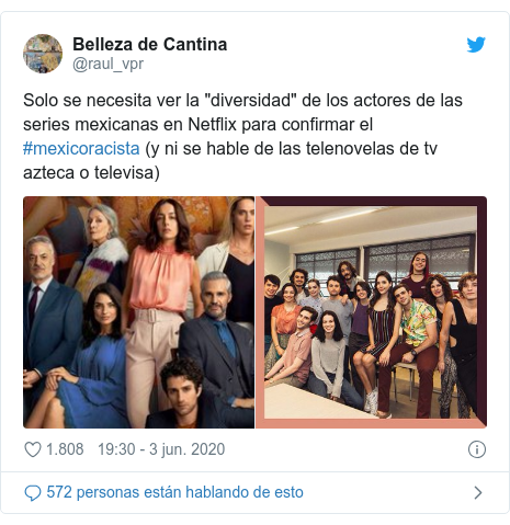 Publicación de Twitter por @raul_vpr: Solo se necesita ver la 