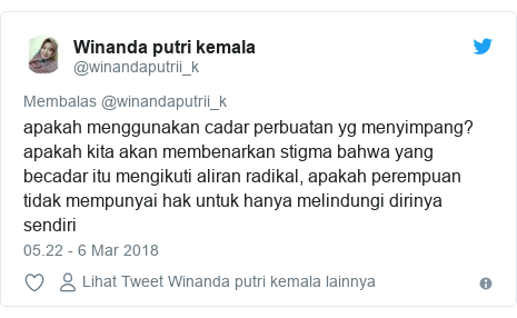 Larangan Memakai Cadar Di Uin Antara Kebebasan Memilih Dan ...