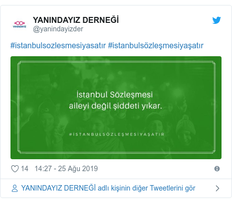 @yanindayizder tarafından yapılan Twitter paylaşımı: #istanbulsozlesmesiyasatır #istanbulsözleşmesiyaşatır 