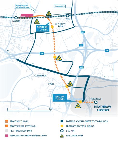 Heathrow's £500m rail tunnel consultation begins - BBC News