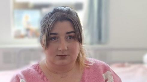 Sophie Shuttleworth in hospital