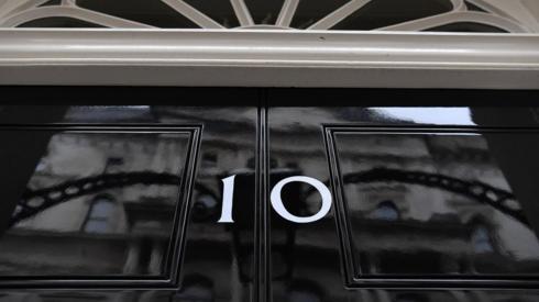 10 Downing Street door