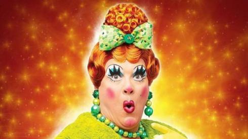 David Robbins as a dame