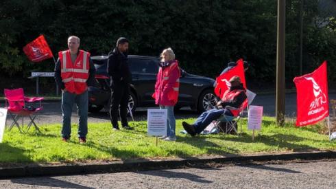 Picket line