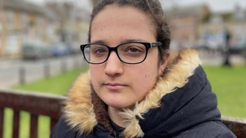 Charlie Smeraglia a student who has been affected by bus service reductions in Olney