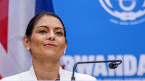 Priti Patel in Rwanda