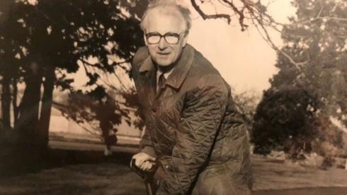 Old image of Dementia patient, Peter.