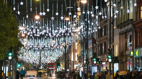 Oxford Street Christmas lights
