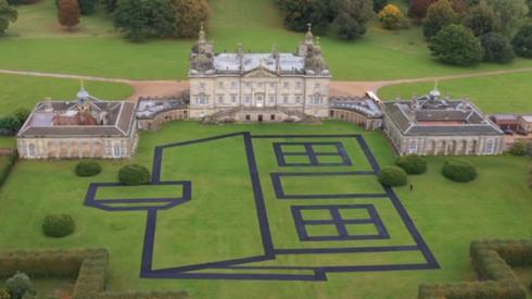 Estate by Richard Woods at Houghton Hall
