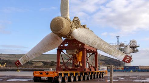 MeyGen underwater turbine
