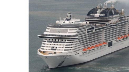 The MSC Virtuosa cruise ship
