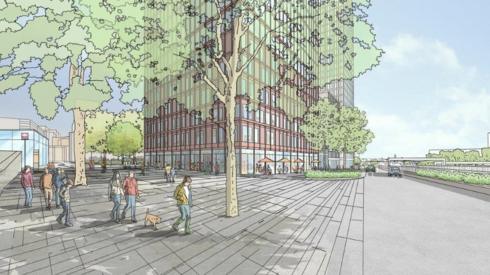 Artist's impression of Portcullis House development