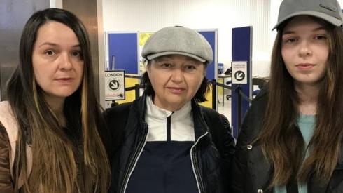 Oksana, Nadiia and Anastasiia