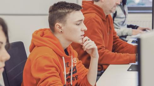 Matthew Hunt a junior web developer at Herd.