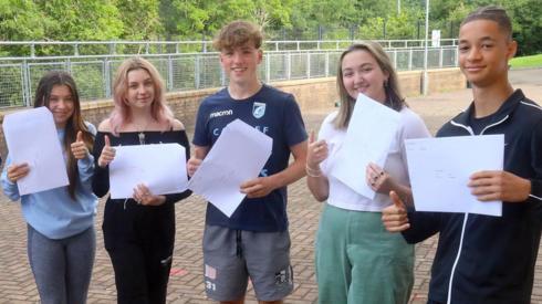 Celebrating GCSE students