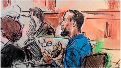 Elsheikh court sketch