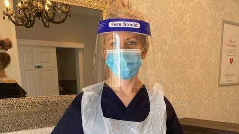 Helen Taylor in PPE
