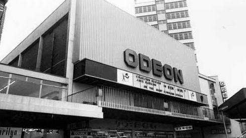 Old picture of the Merrion Centre