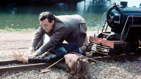 Diana Rigg and John Steed