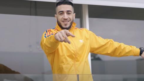 Man pointing at the camera