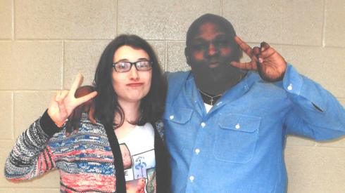 Lorna Fitzpatrick and Bobby Hampton in 2014