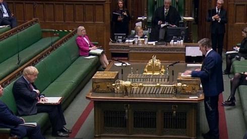 Keir Starmer and Boris Johnson at Prime Minister's Questions