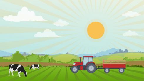 Farming illustration