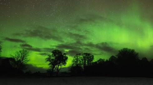 Northern Lights in Bonar Bridge