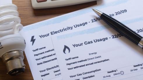 Electric and gas bills