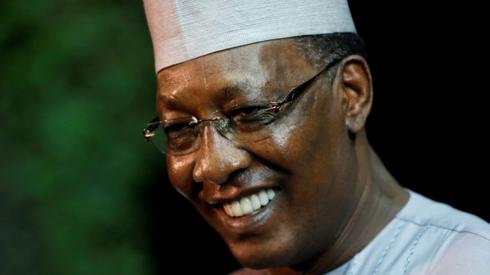 Chad's President Idriss Deby Itno (file photo)