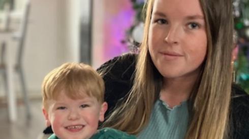 Melisa Hudd and Finley