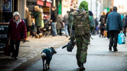 Stewart and Cariad in Whitby