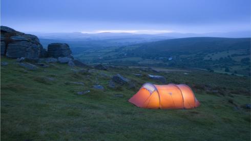 Wild camping