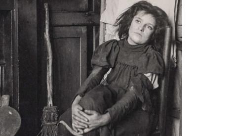 Portrait of woman in Dorset taken before 1914
