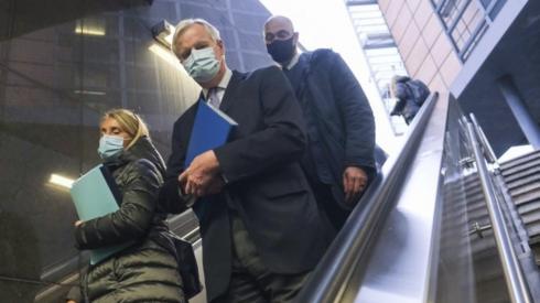 Michel Barnier in Brussels