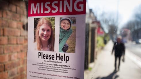 Sarah missing poster