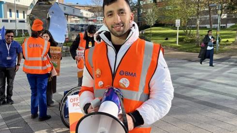 Dr Shivam Sharma from the British Medical Association.