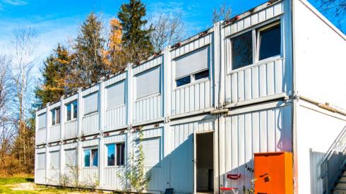 mobile home container