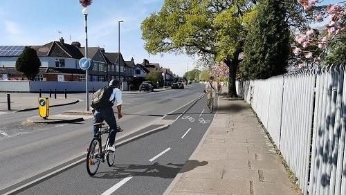 The Coundon cycleway