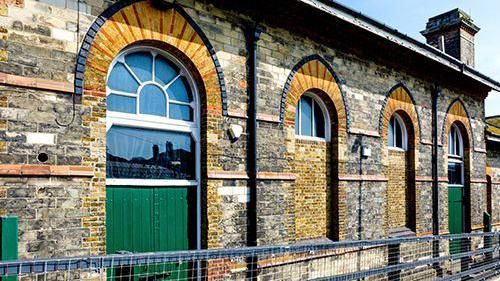 Booking Hall outside 