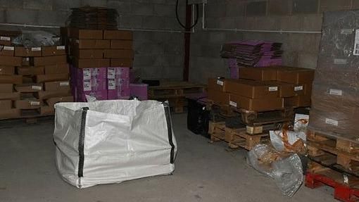 Industrial unit where Gouda containing cocaine was found