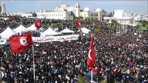 Thousands rally in Morocco and Tunisia against Trump Mideast peace plan