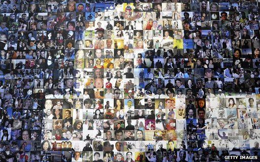 Facebook profile collage