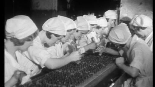 Workers at the York Cocoa Works