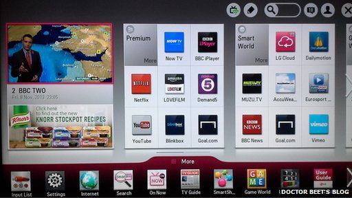 LG investigates Smart TV 'unauthorised claim -