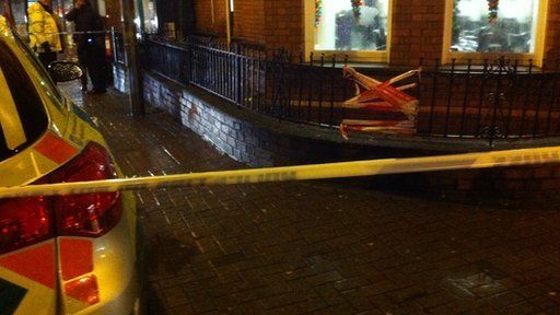 Man Critical After Being Impaled On Railing In Belfast Bbc News 