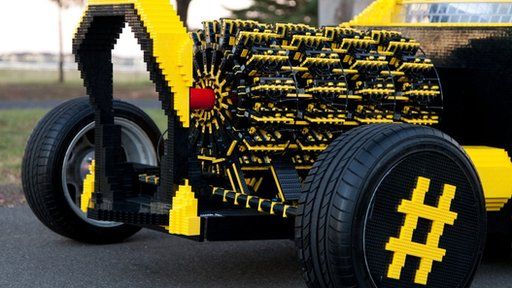 Engine of the Lego car