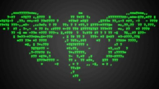 Code in the shape of a cicada