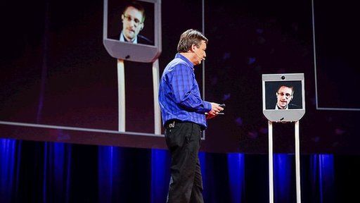 Edward Snowden at TED