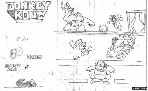 Donkey Kong designs